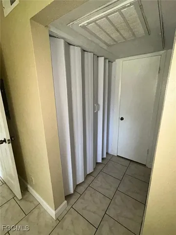 a view of a walk in closet