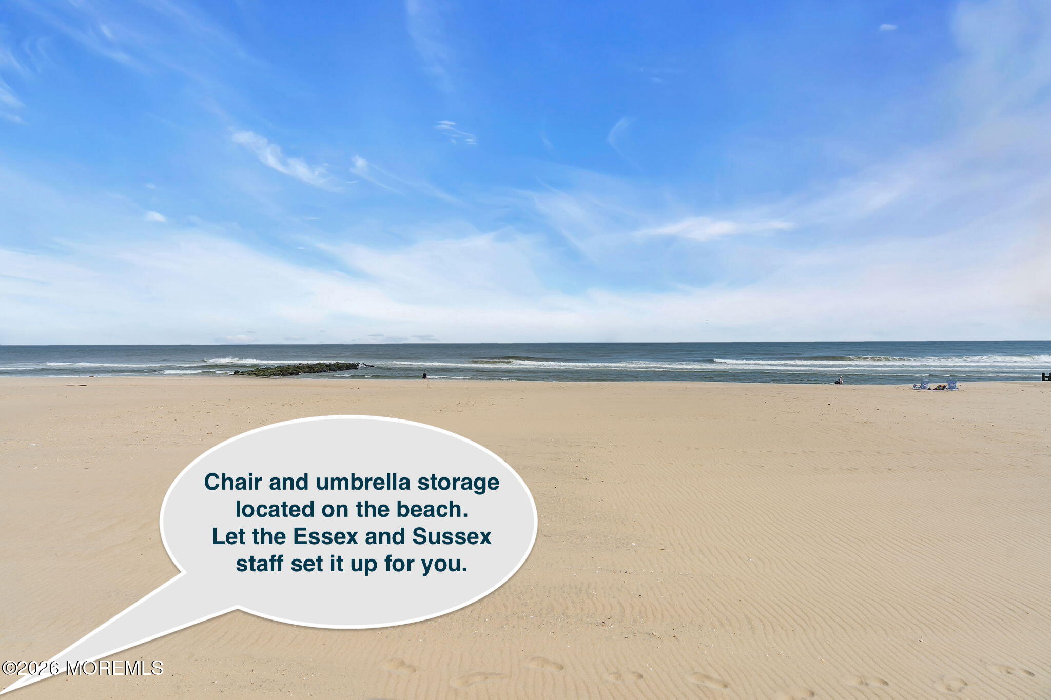 700 Ocean Avenue North, Unit 401 Spring Lake, NJ 07762 - Photo 40 of 49 E&S beach chair umbrella