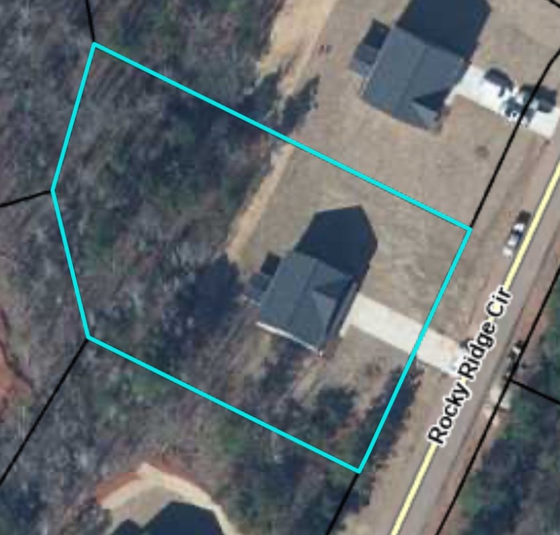 763 Rocky Ridge Circle Seneca, SC 29678 - Photo 24 of 24 Tax map look of approximate lot lines