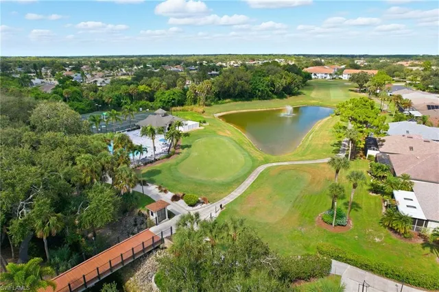 an aerial view of tennis court