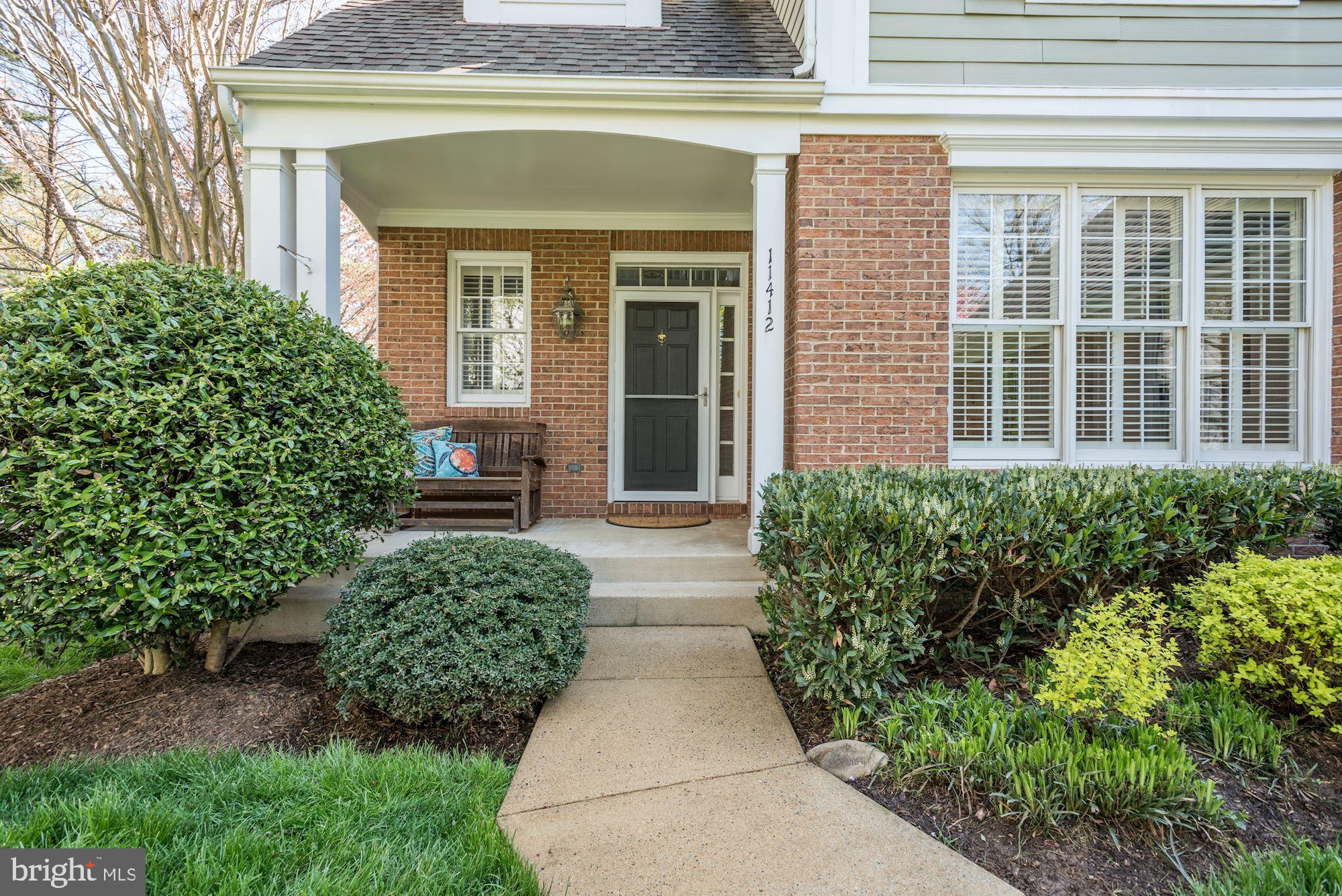 11412 Night Star Way Reston, VA 20194 - Photo 3 of 49 Welcoming covered front porch