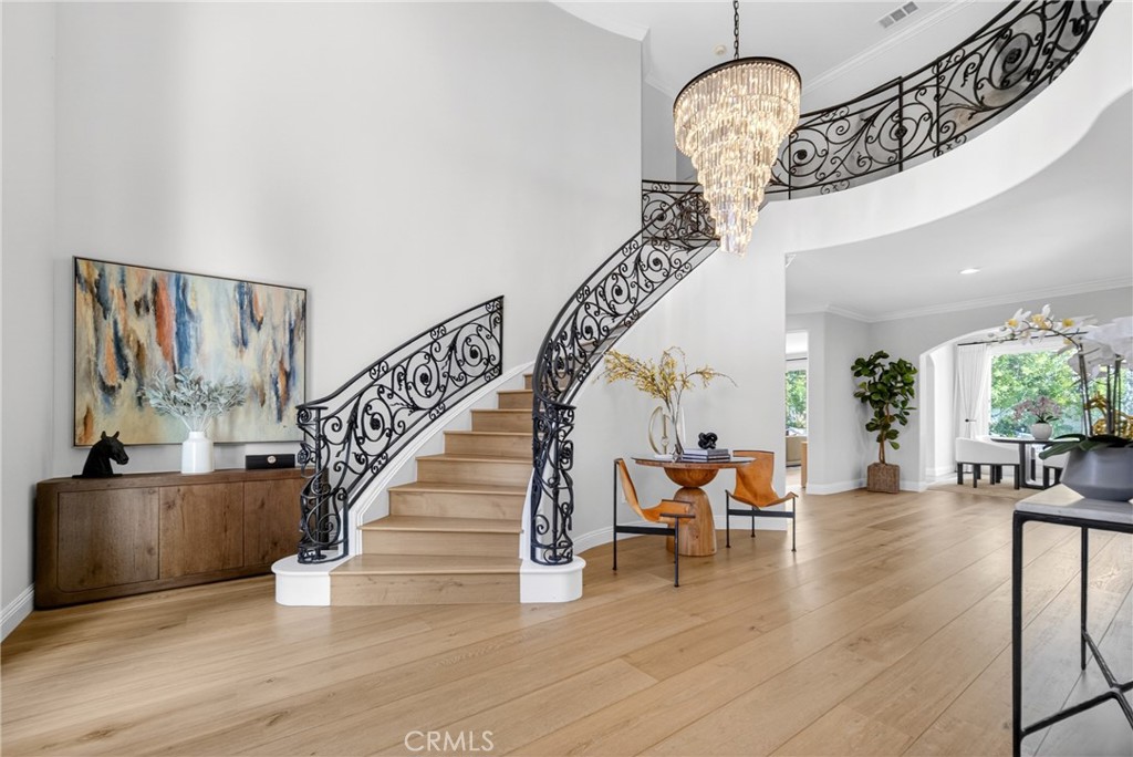 25714 Simpson Place Calabasas, CA 91302 - Photo 2 of 44 a view of a living room and wooden floor
