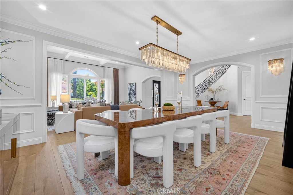 25714 Simpson Place Calabasas, CA 91302 - Photo 6 of 44 a view of a dining room with furniture
