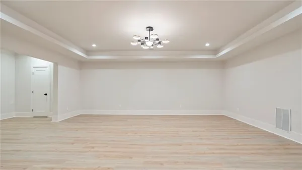 wooden floor in an empty room