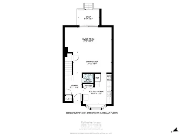 $539,900 | 320 Newbury Street, Unit 704, Danvers, MA 01923