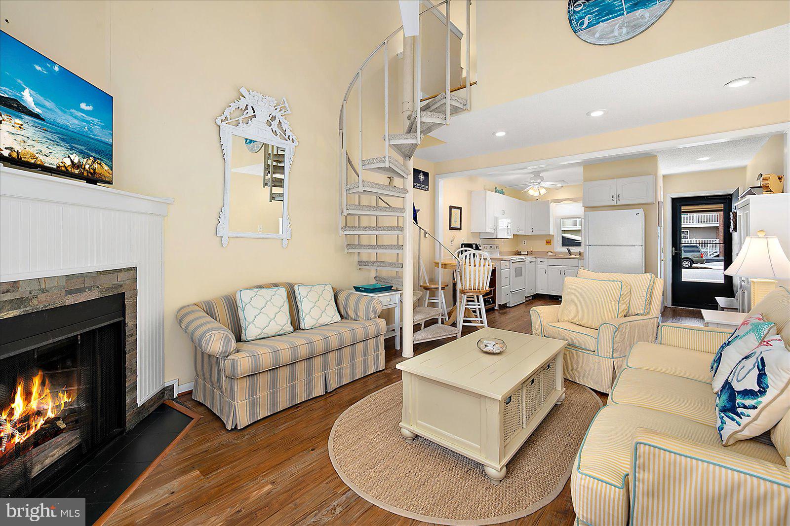 616 Salt Spray Road, Unit 7 Ocean City, MD 21842 - Photo 14 of 53 CATHEDRAL CEILING