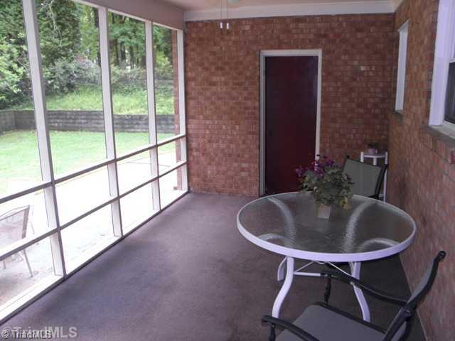 703 Overbrook Drive High Point, NC 27262 - Photo 12 of 16 Screened Porch.