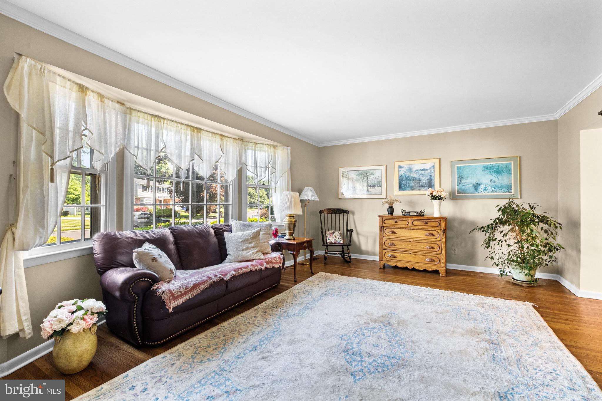 601 Norwood Road Mount Laurel, NJ 08054 - Photo 7 of 44 Large, light-filled formal living room