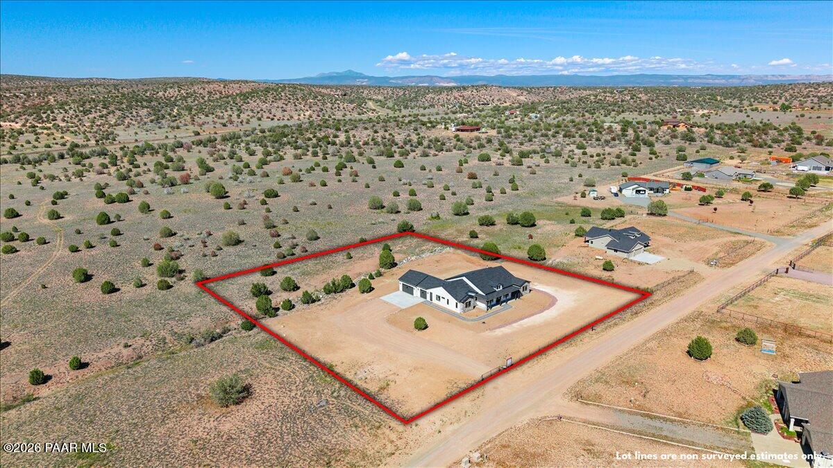 1170 East Cougar Ridge Road Paulden, AZ 86334 - Photo 54 of 59 Aerial View NE