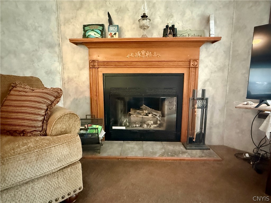 3816 County Rte 6 Morristown, NY 13646 - Photo 8 of 24 woodburning fireplace