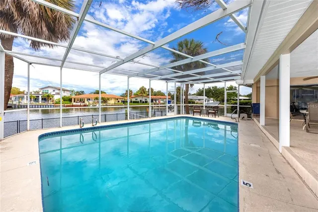 a view of a indoor swimming pool
