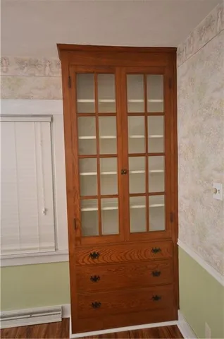 a view of front door