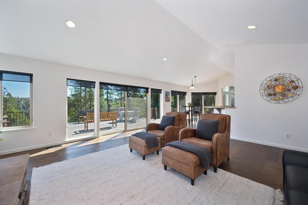 19676 Eagle Ridge Road Foresthill, CA 95631 - Photo 19 of 68 a living room with furniture and a large window