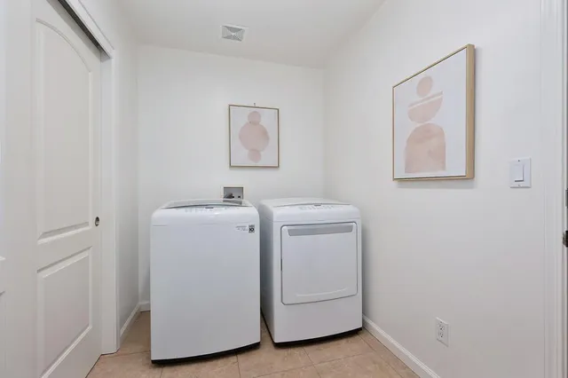 a view of road with trees