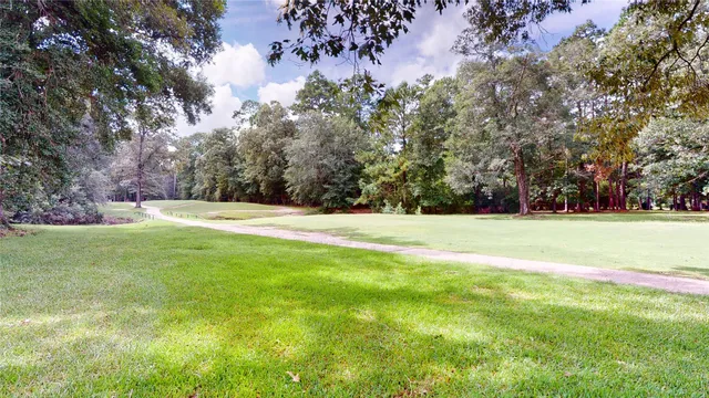 a view of outdoor space with trees