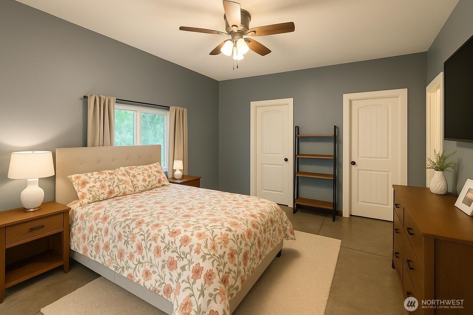 3324 Bailey Way Ferndale, WA 98248 - Photo 10 of 23 a bedroom with a bed and wooden floor