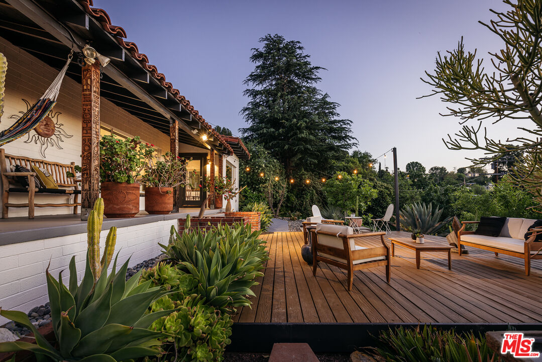 811 Montecito Drive Los Angeles, CA 90031 - Photo 4 of 25 a view of roof deck with patio