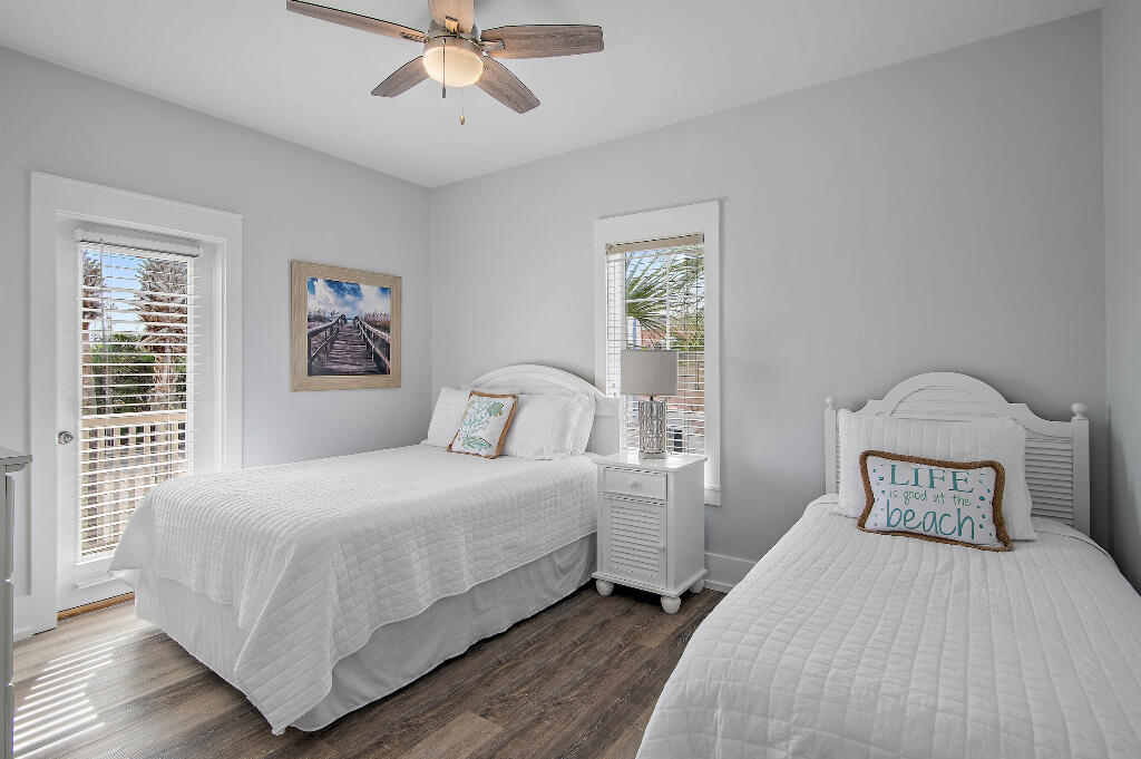 198 Somerset Bridge Road, Unit 123 Santa Rosa Beach, FL 32459 - Photo 15 of 21 a bedroom with a large bed and a window