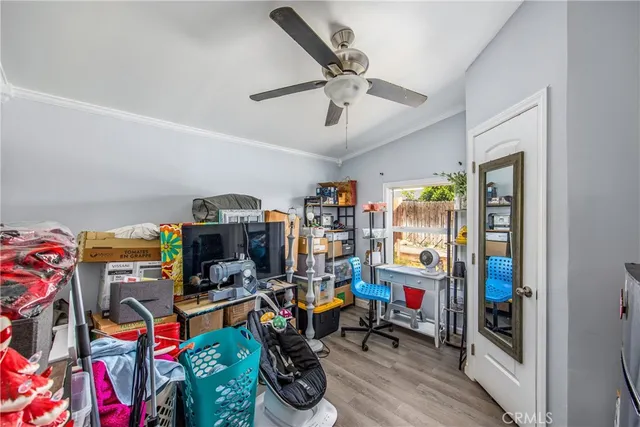 a room with lots of storage and utility