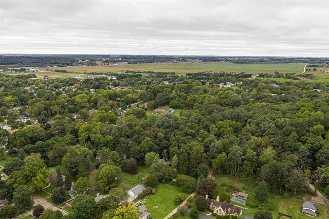 a view of city and mountain