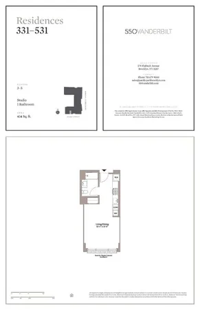 $3,400 | 550 Vanderbilt Avenue, Unit 531 | Prospect Heights