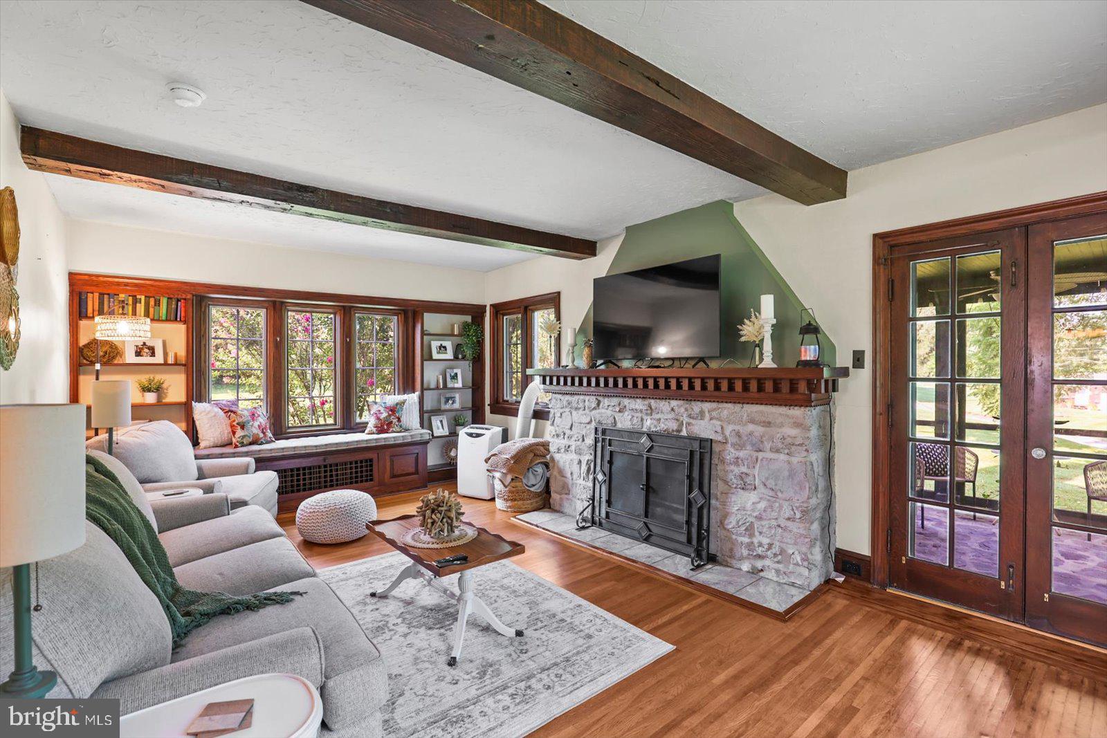 5222 Rockery Road Spring Grove, PA 17362 - Photo 15 of 51 a living room with furniture and a fireplace