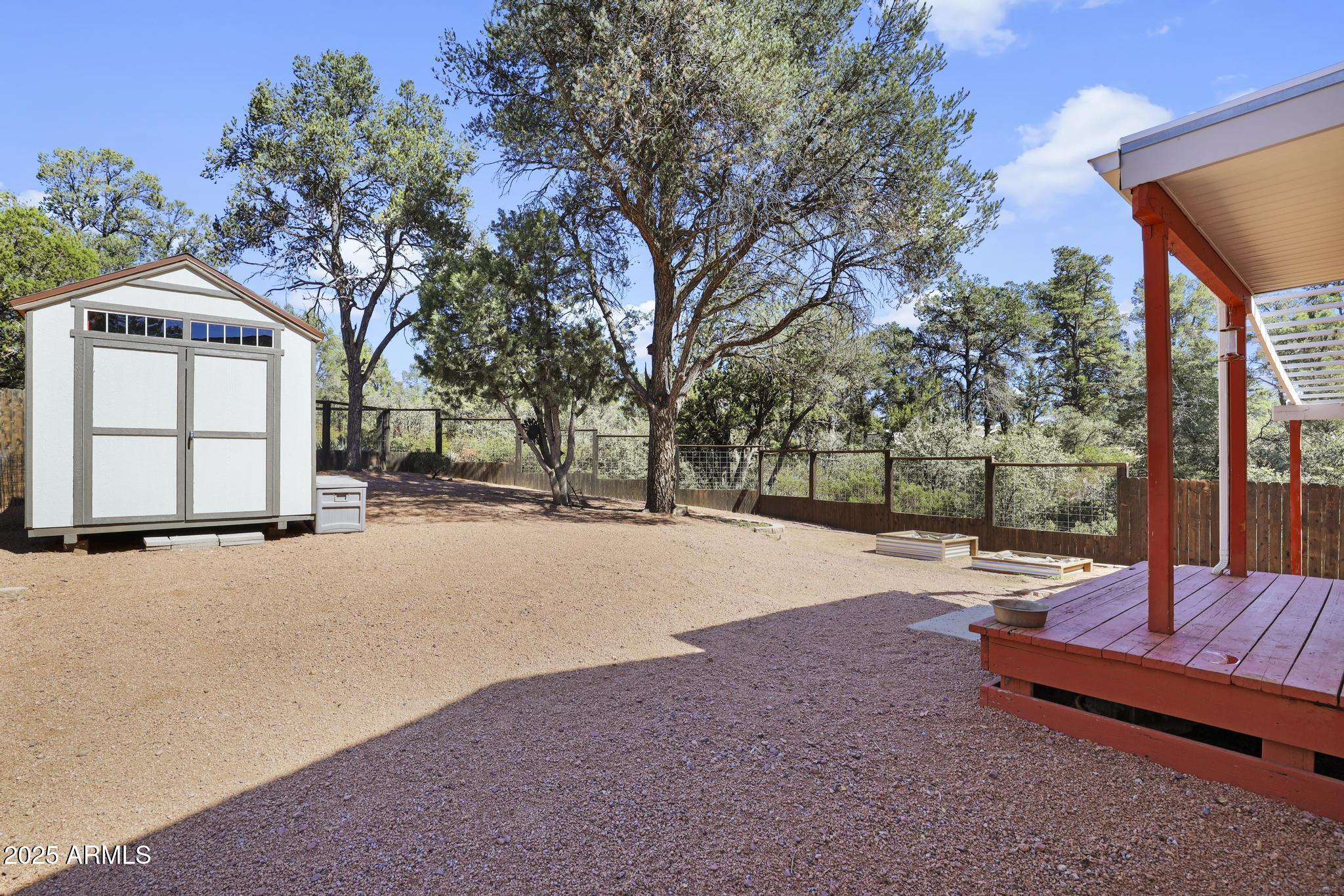511 North Hemlock Circle Payson, AZ 85541 - Photo 33 of 33 511 N Hemlock Circle Rear Yard Fence