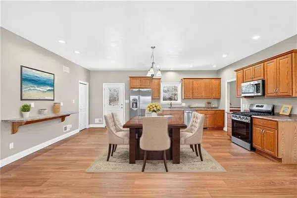 a living room with furniture fireplace and a flat screen tv