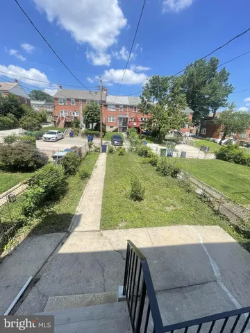 a view of outdoor space yard and mountain view in back