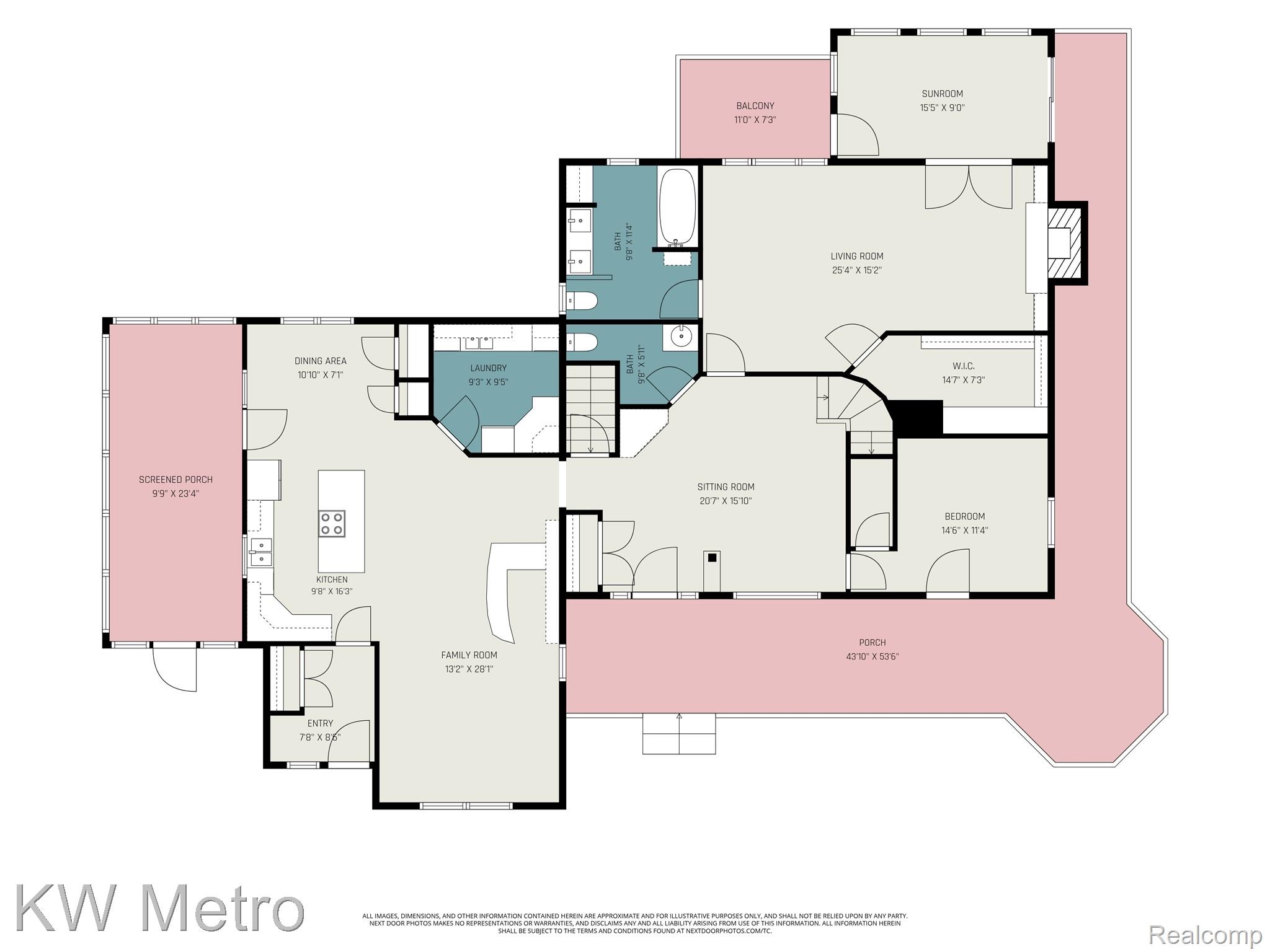 2682 East Haskell Lake Road Harrison, MI 48625 - Photo 58 of 61 Floor plan First Floor of Home