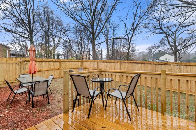 a view of a chairs and table on the terrace