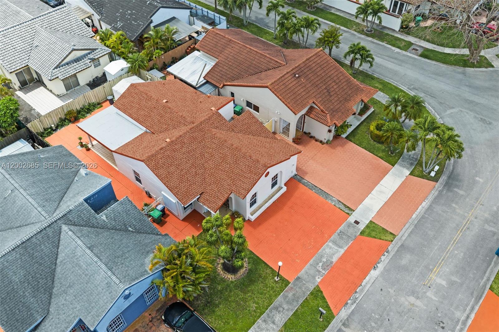 13440 Southwest 28th Street Miami, FL 33175 - Photo 26 of 35 an aerial view of a house with a yard