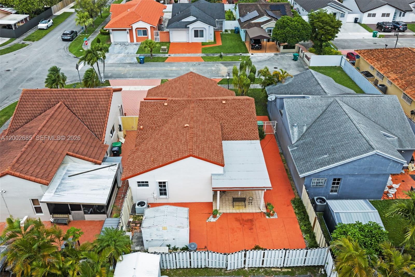 13440 Southwest 28th Street Miami, FL 33175 - Photo 29 of 35 an aerial view of multiple houses with a yard