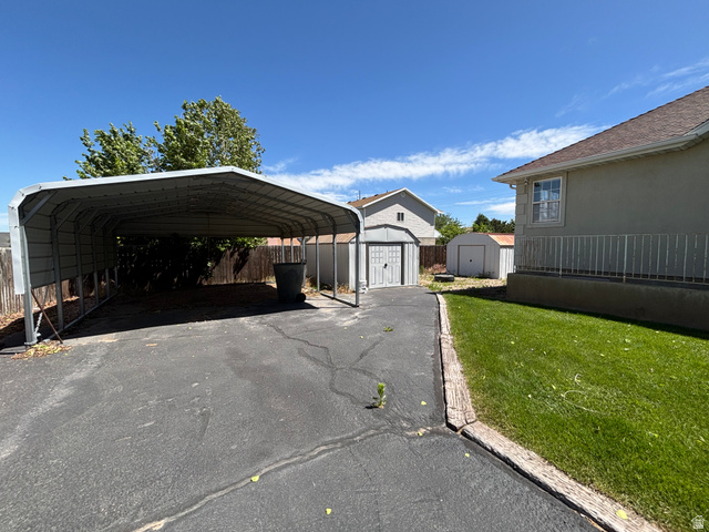 798 South 600 East Payson, UT 84651 - Photo 7 of 31 Gable roof carport providing covered parking