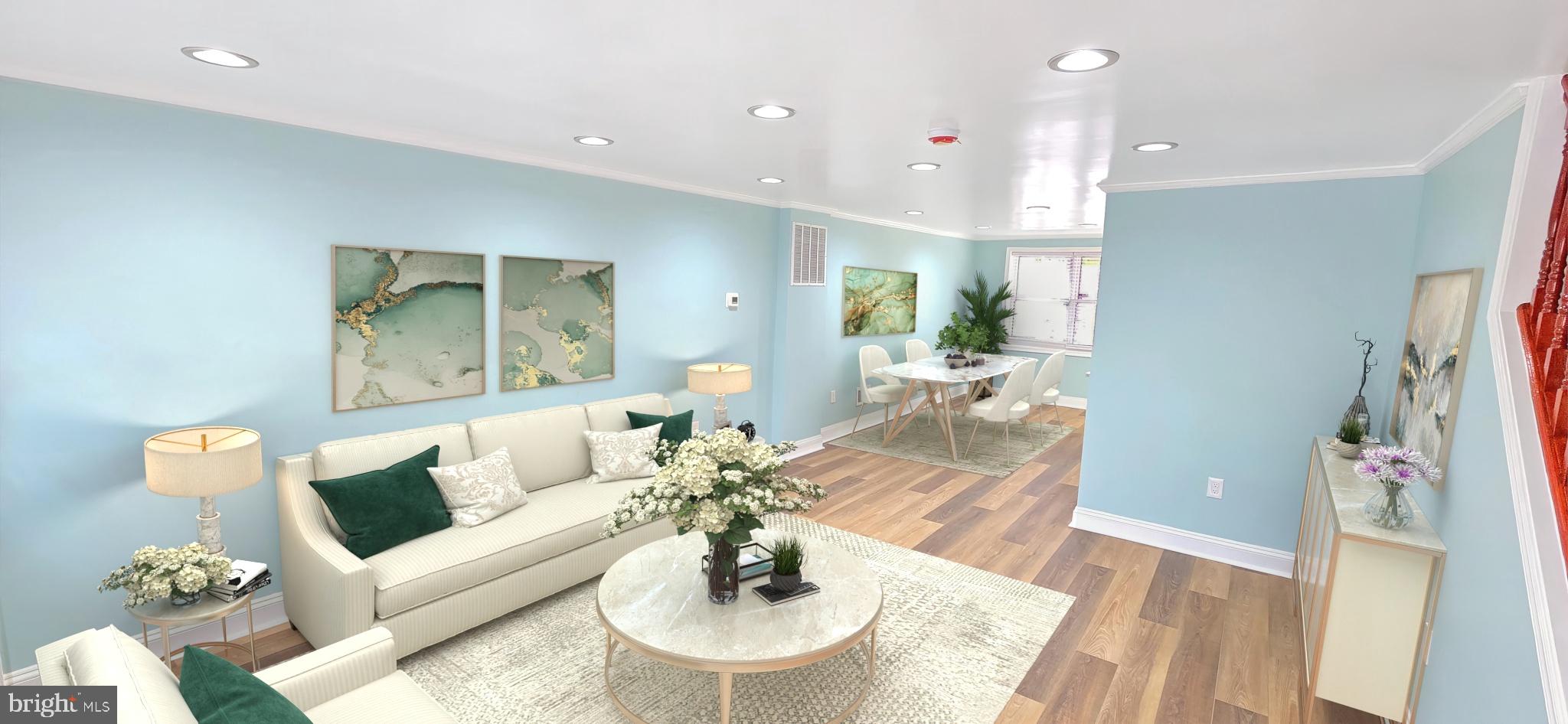 5528 Bucknell Road Baltimore, MD 21206 - Photo 4 of 60 Living/dining room