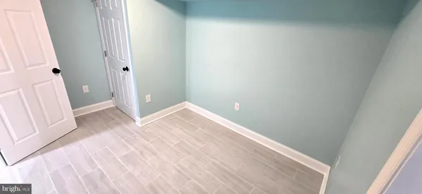a view of a balcony with dining area