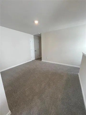 a view of empty room