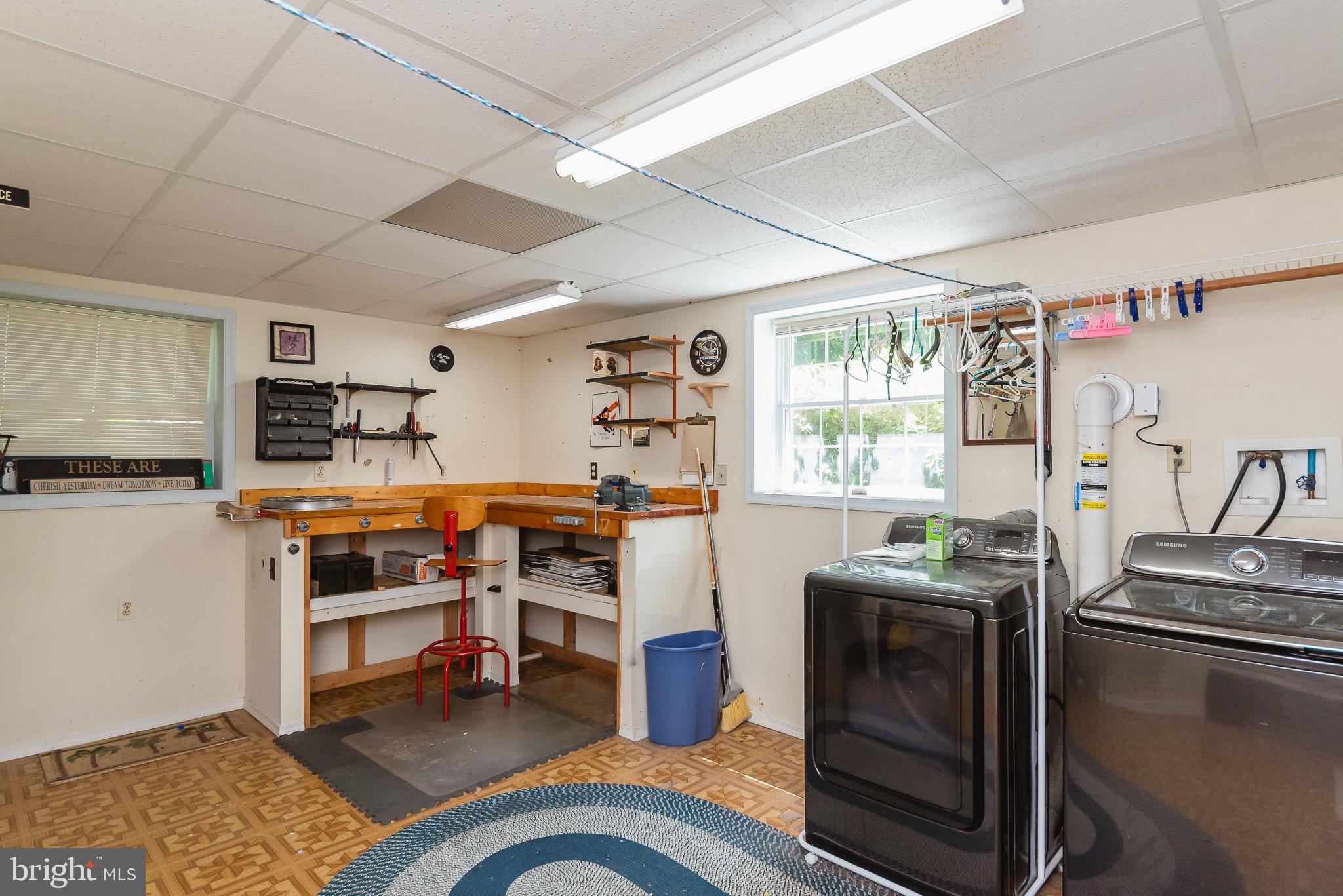853 Rome Court Bel Air, MD 21015 - Photo 43 of 53 Laundry/Workshop