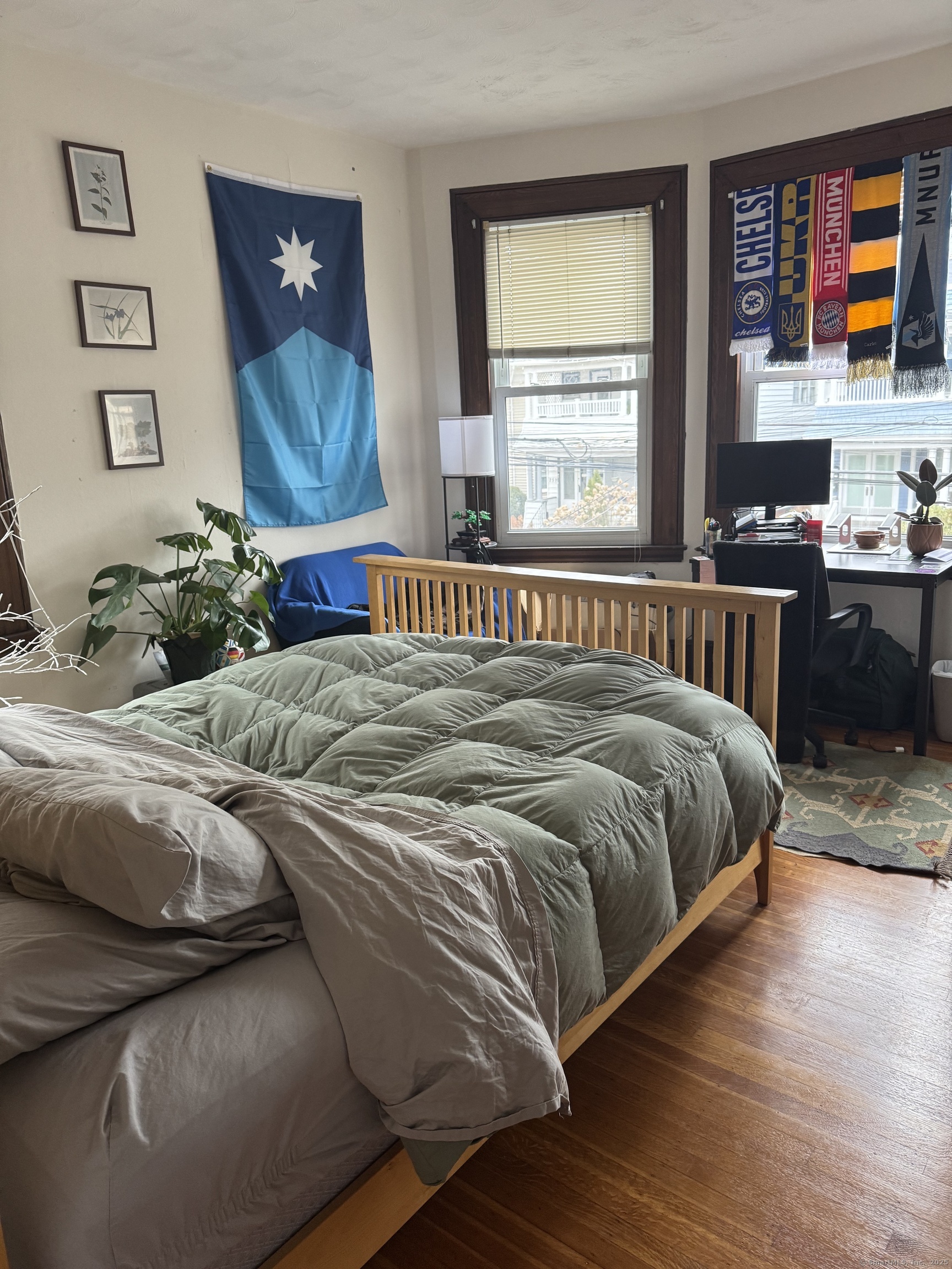 250 Willow Street, Unit 2 New Haven, CT 06511 - Photo 19 of 25 a bedroom with a bed and window