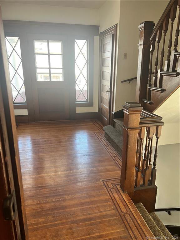 250 Willow Street, Unit 2 New Haven, CT 06511 - Photo 3 of 25 a view of entryway with wooden floor
