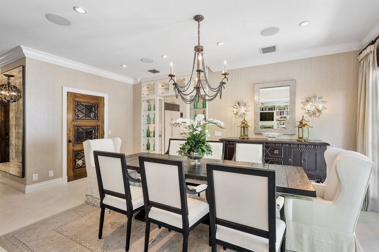 265 List Road Palm Beach, FL 33480 - Photo 10 of 38 a dining room with furniture and window