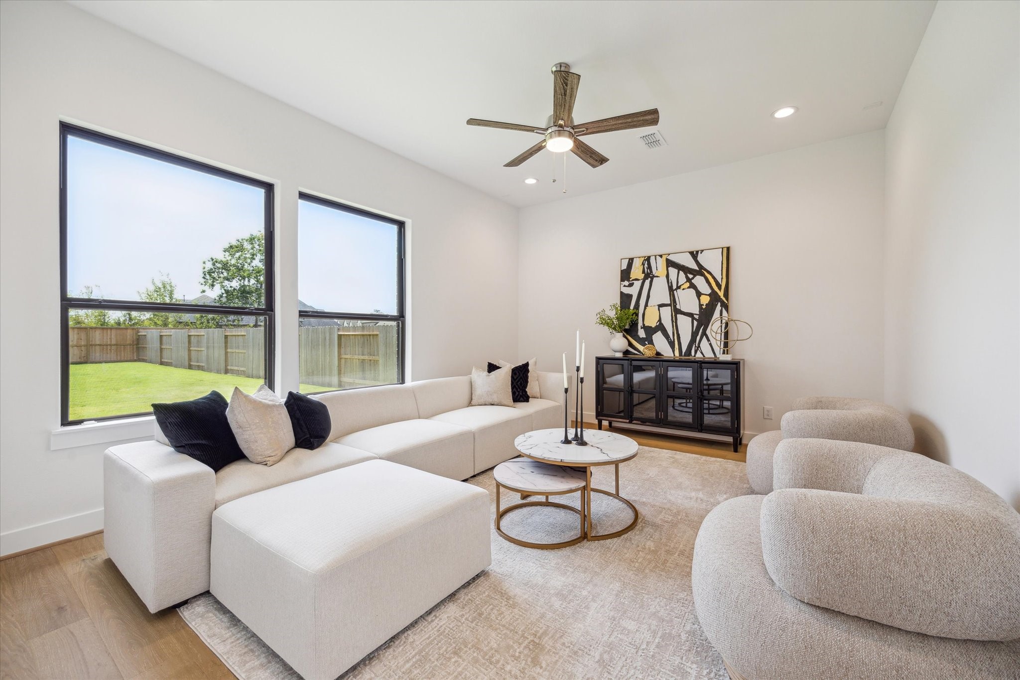 403 Venado View Court Conroe, TX 77304 - Photo 15 of 39 Flex Space on the 1st floor. Game Room, Home Gym, Den, Play Room, the possibilities are endless!