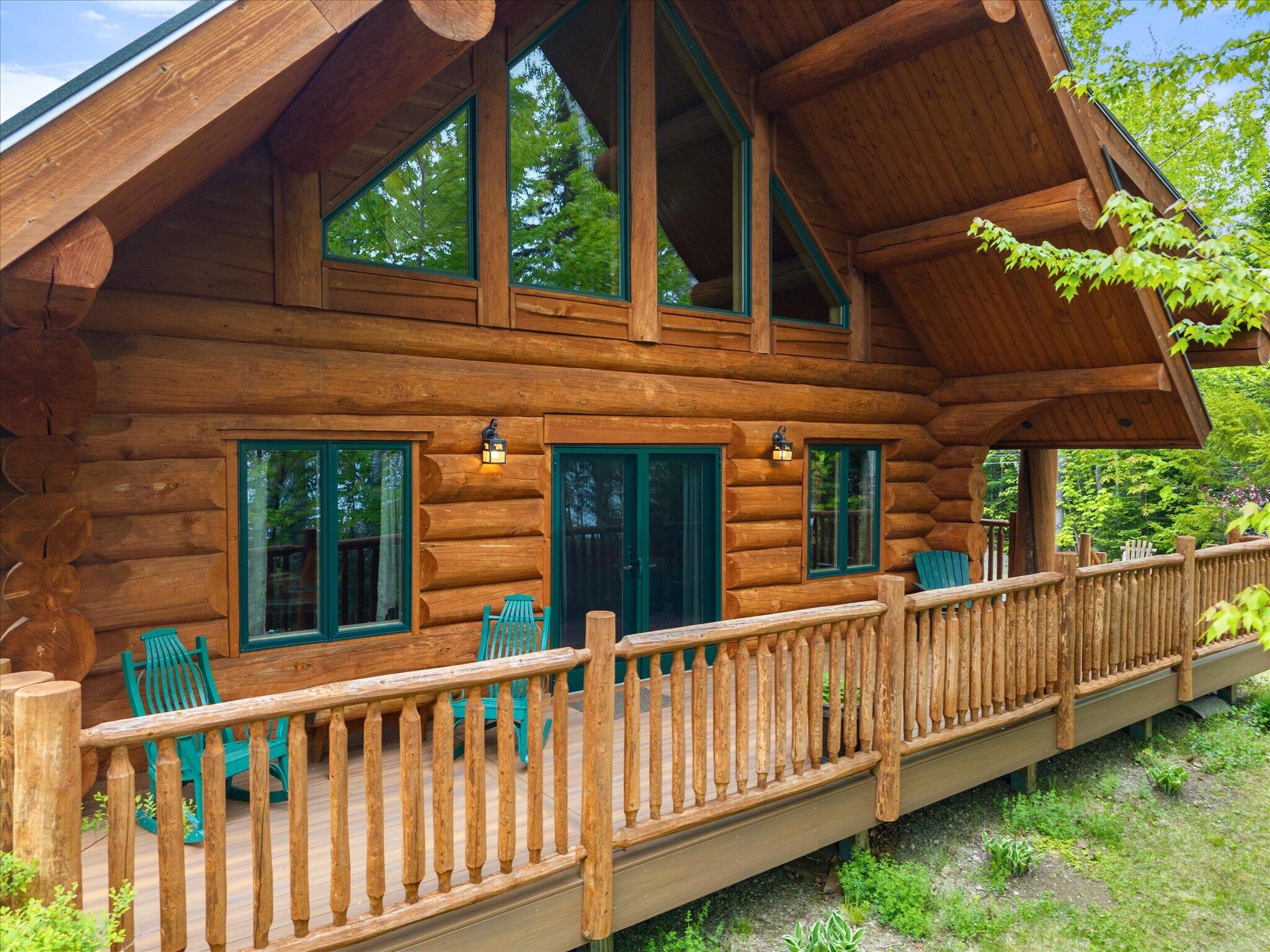 314 Atwood Pond Road Patten, ME 04765 - Photo 5 of 76 Tobique Log Home...