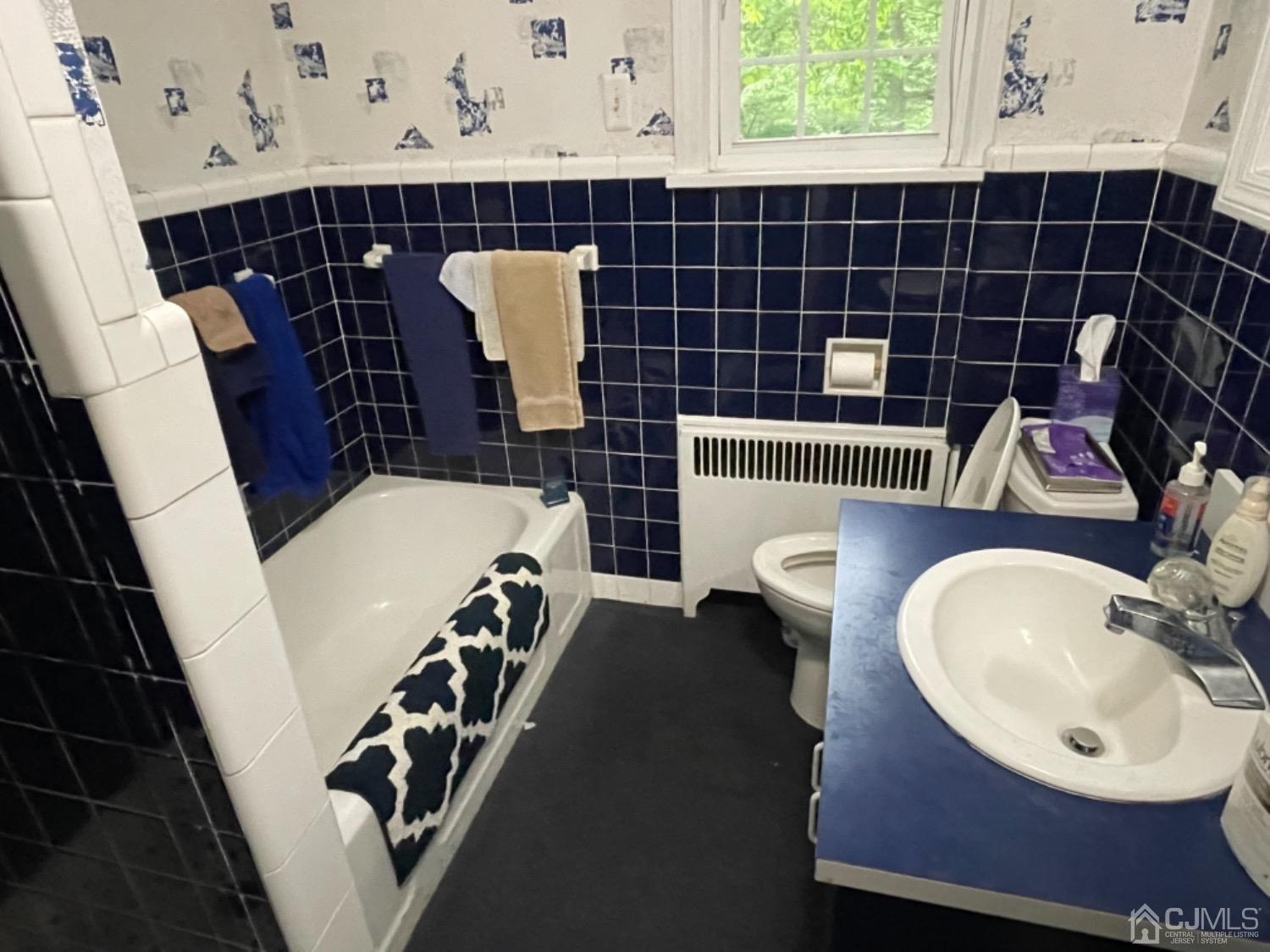 3 Lansing Place New Brunswick, NJ 08901 - Photo 20 of 29 a bathroom with a sink toilet and mirror
