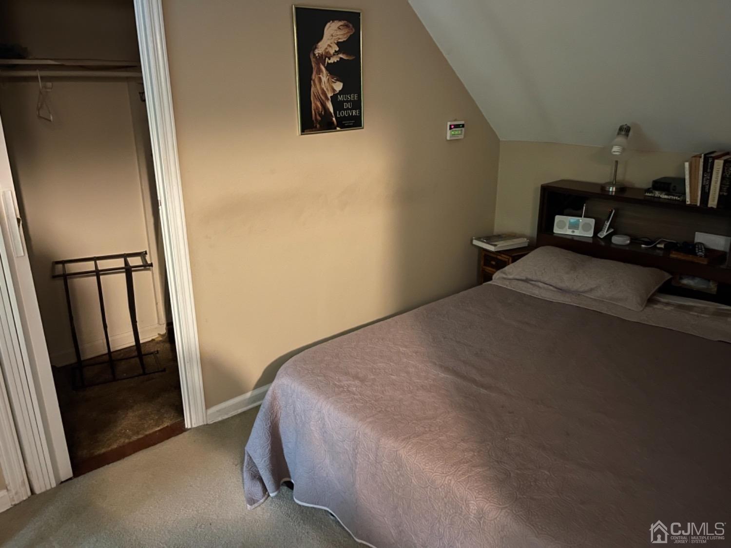 3 Lansing Place New Brunswick, NJ 08901 - Photo 10 of 29 a bedroom with a bed and a mirror