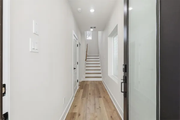 wooden floor in an empty room