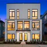 a view of a building with a bench