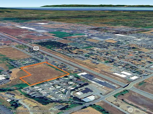 a city view with ocean view