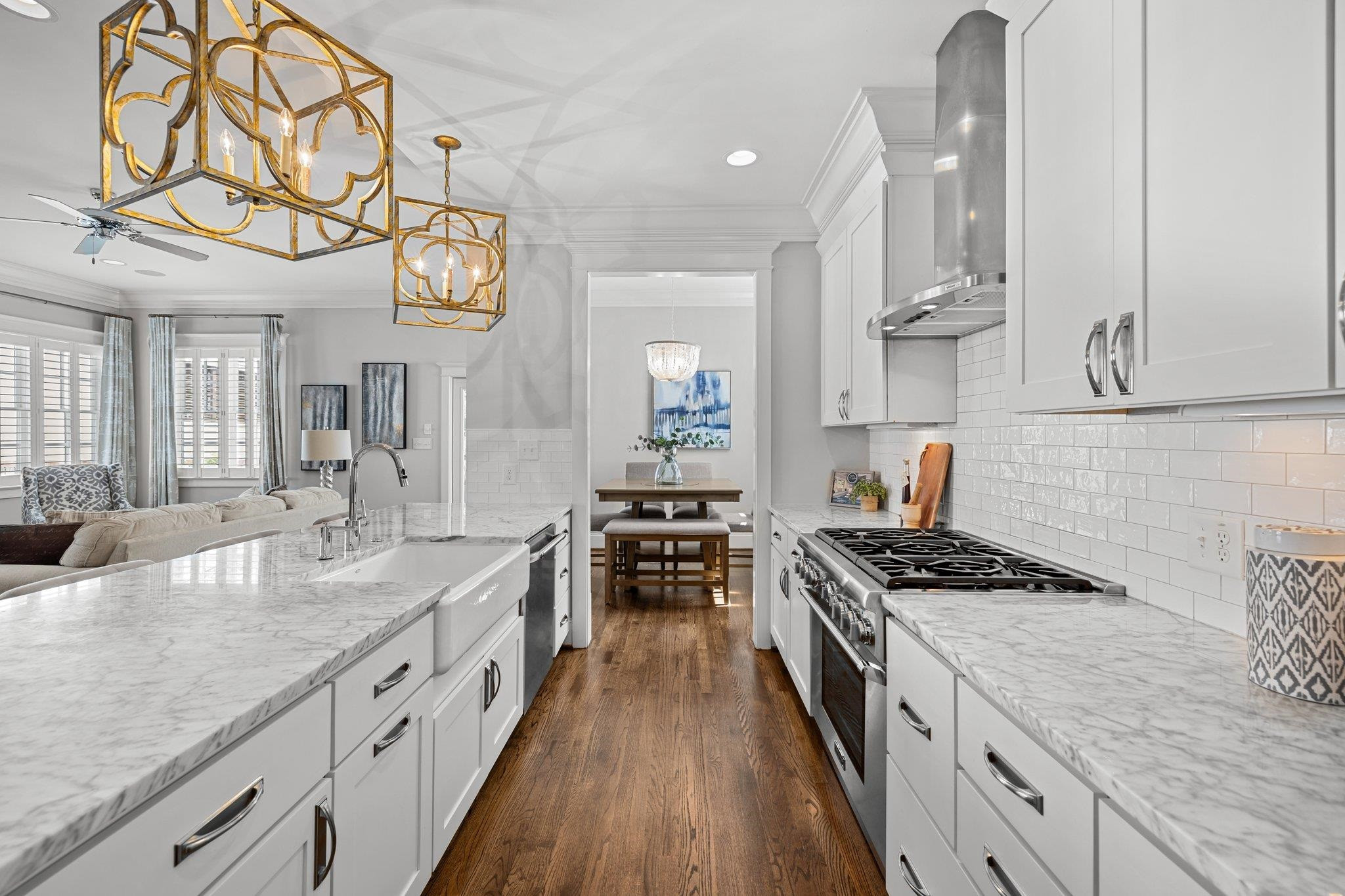 2116 Cowper Drive Raleigh, NC 27608 - Photo 22 of 65 Bright, open and in the heart of the home, this Chef's Kitchen provides a luxurious platform on which you can let your culinary appetite go wild. Chef's Kitchen