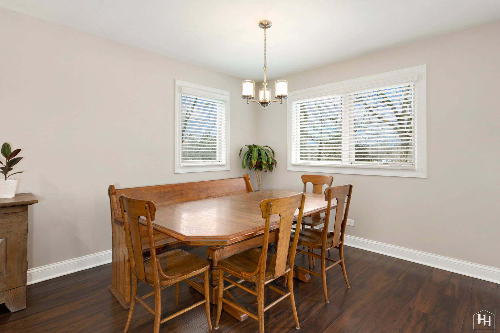7N298 Longridge Road St. Charles, IL 60175 - Photo 13 of 38 a dining room with furniture a chandelier and wooden floor